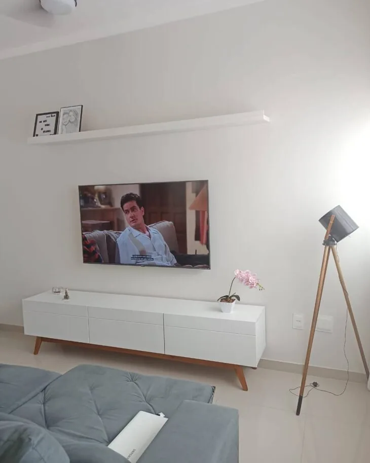 Foto da TV instalada